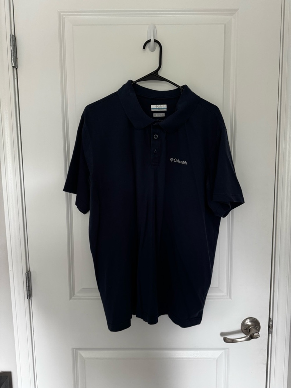 Columbia Navy Active Fit Crew Neck Shirt